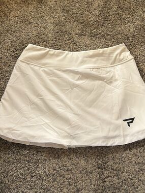 Paddletek White Pickleball Skort M